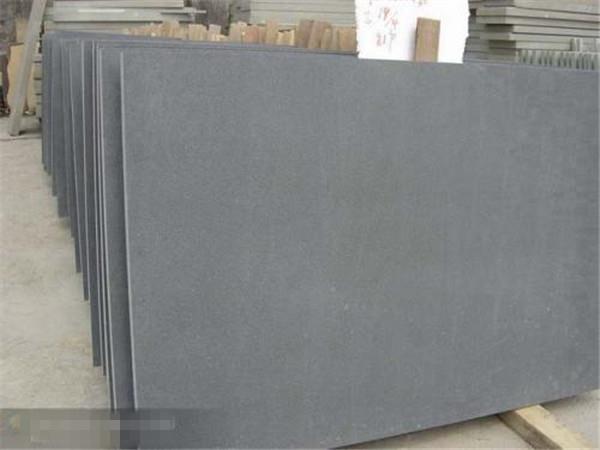 black sandstone tile