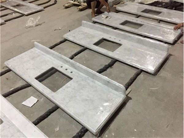 bianco carrara vanity top