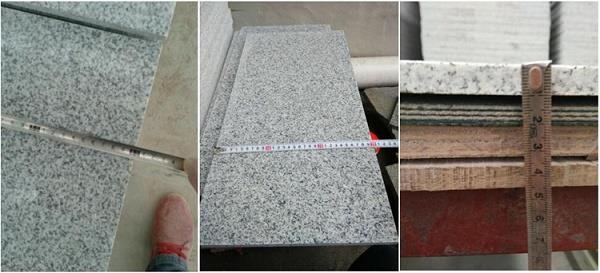 giallo ornamental granite  tiles inspection