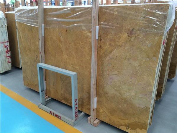 gold vein marble slab for floor