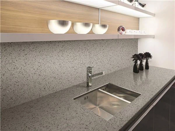 Crystal Light Grey kitchen top