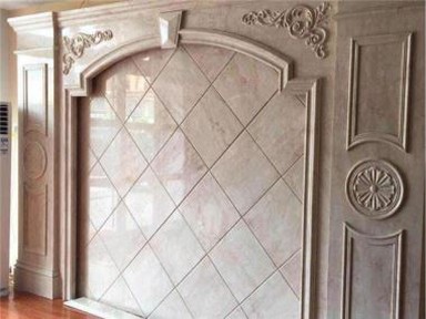 بلاط الرخام الوردي