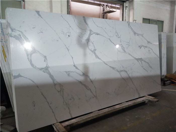 Calacatta marble quartz for kitchen