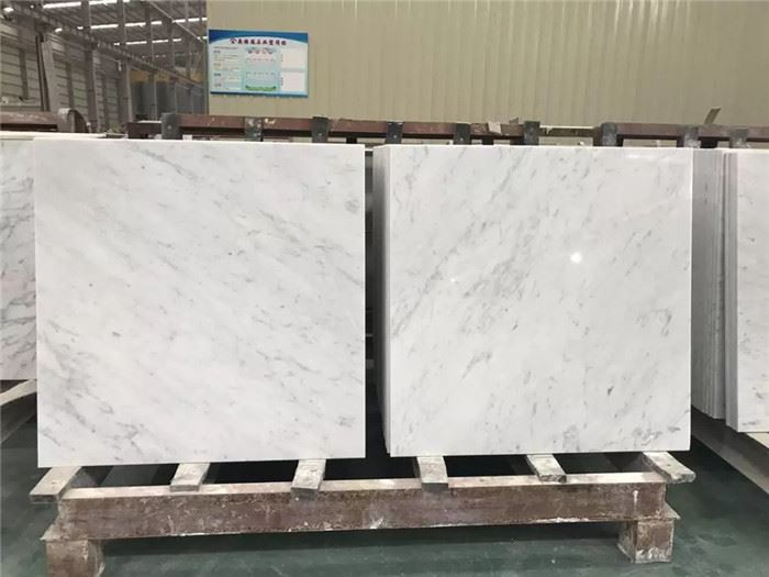 Carrara marble floor for interior