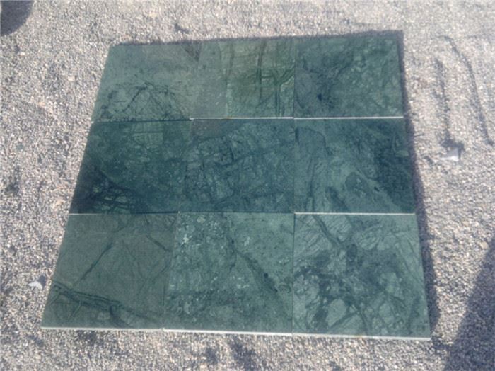 Green marble flooring tiles india green