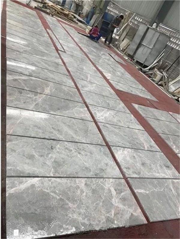 hermes grey marble tile for stair