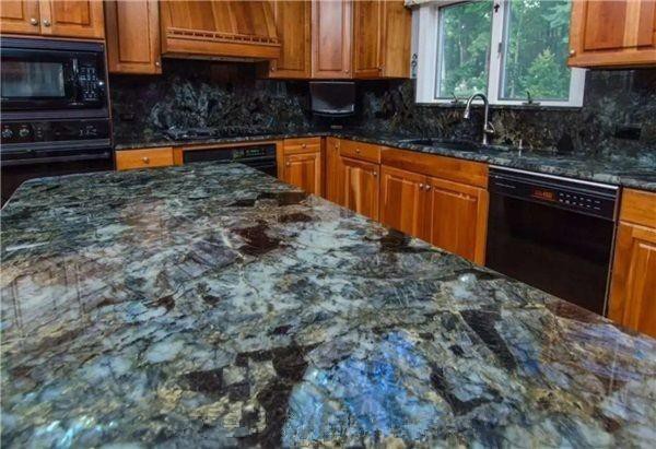 Lemurian Blue Granite Countertop