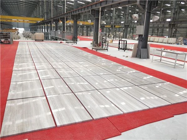 Wooden White Marble Tile