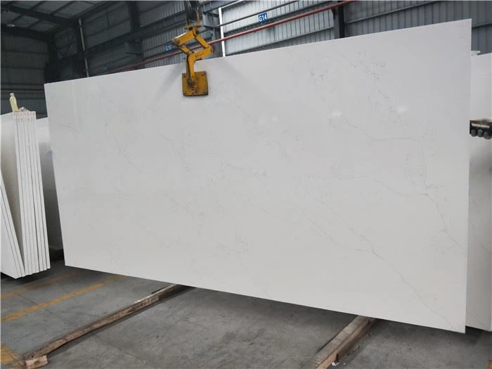 quartz calacatta arno polished slab