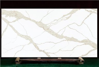 جزيرة مطبخ الكوارتز الأبيض