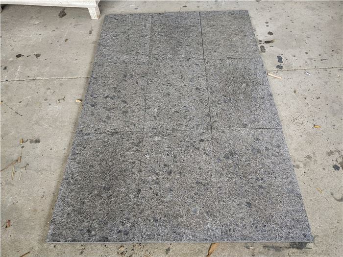steel grey granite flooring outdoor