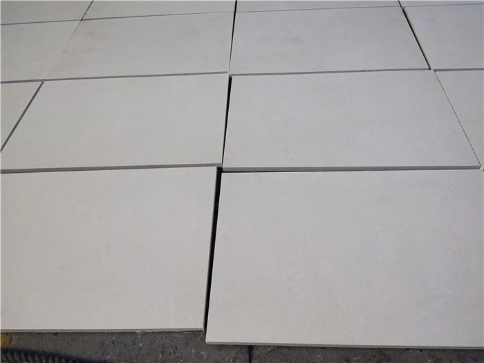 White limestone floor tiles a