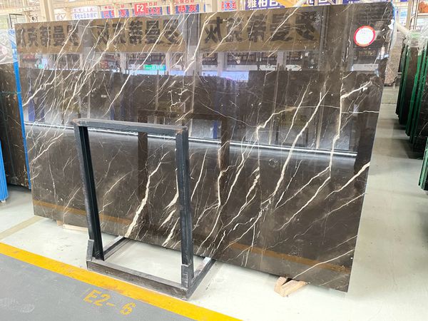 Marquina Brown Marble Slabs