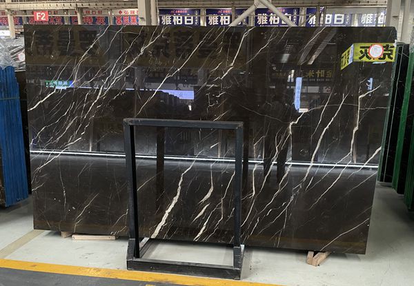 Coffee Brown Marquina Marble Slabs