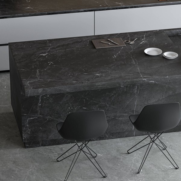 Dark Grey Sintered Stone Countertops