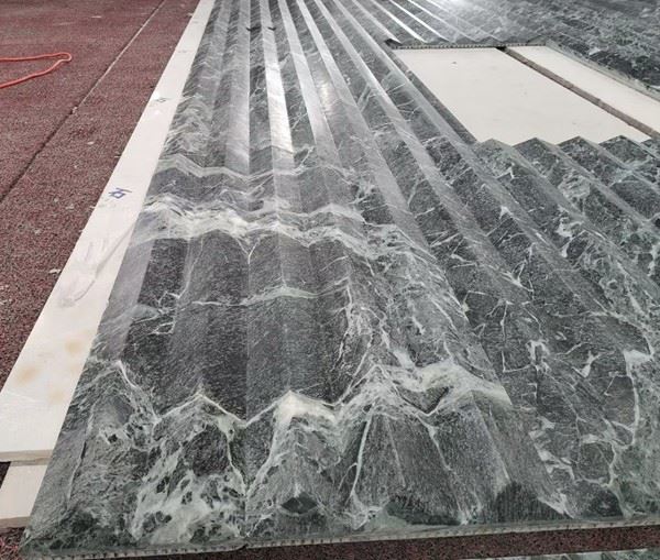 Honed Green Marble wall tiles