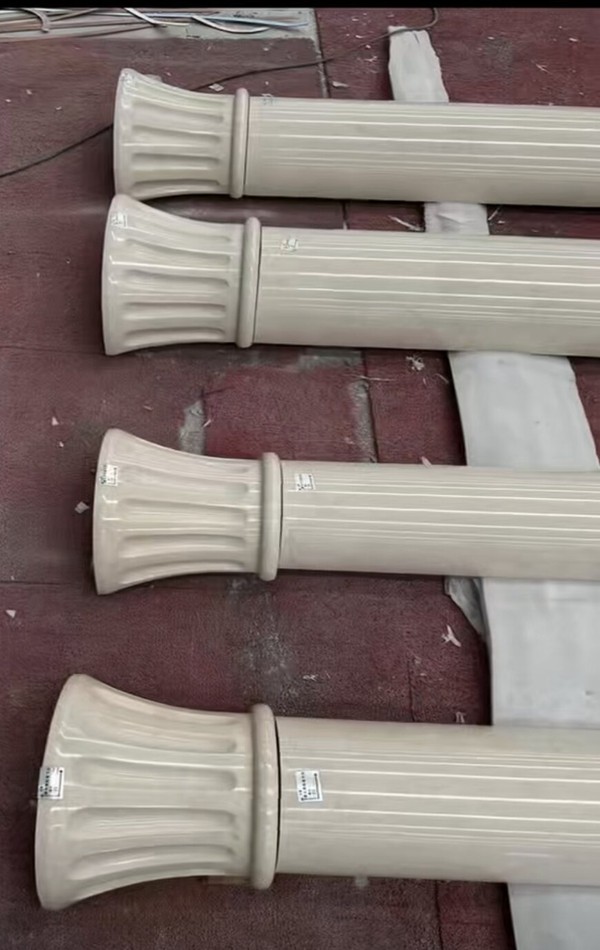 interior polished ottoman marble columns
