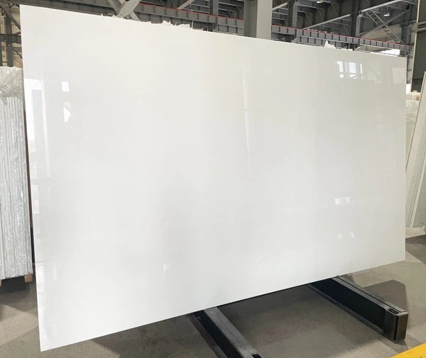 Nano White Glass Slab