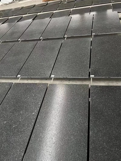 أنغولا الجرانيت الأسود المصنوع من الجلد