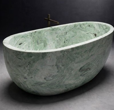 حوض من الرخام الأخضر