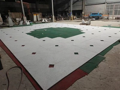 أرضيات الجرانيت الأبيض اللؤلؤي