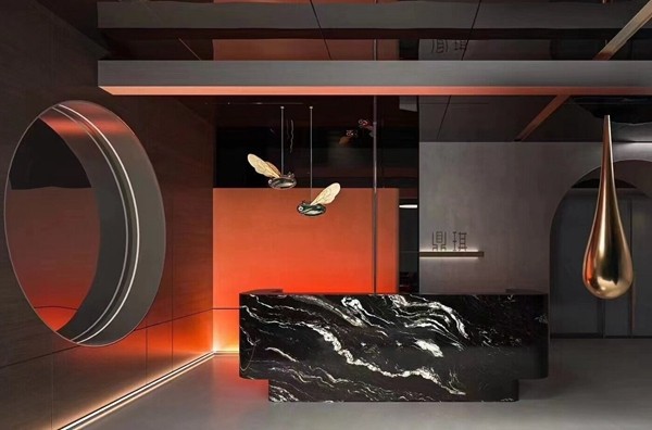 black titanium granite countertops